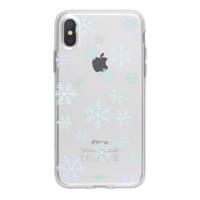Snowflakes Case Cover For iPhone X / 10 کاور ژله ای وینا مدل Snowflakes مناسب برای گوشی موبایل آیفون X / 10