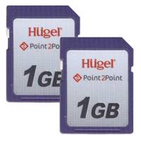 Hugel Point 2 Point 1 G UHS-I U3 Class 10 100MBps SD Card 1GB Set Pack of 2 - کارت حافظه SD هوگل مدل Point 2 Point 1 G کلاس 10 استاندارد UHS-I U3 سرعت 100MBps ظرفیت 1 گیگابایت بسته 2 عددی