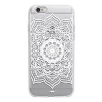 Flower Mandala Case Cover For iPhone 6/6s کاور ژله ای وینا مدل Flower Mandala مناسب برای گوشی موبایل آیفون 6/6s