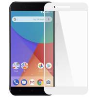 Tempered Full Cover Glass Screen Protector For Xiaomi Mi A1 محافظ صفحه نمایش شیشه ای تمپرد مدل Full Cover مناسب برای گوشی موبایل شیائومی Mi A1