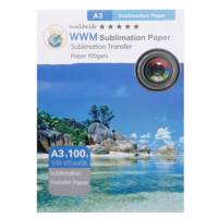 WorldWide Sublimation Paper A3 Pack Of 100 - کاغذ ورلدواید مدل Sublimation سایز A3 بسته 100 عددی