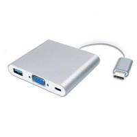 مبدل USB C به USB 3.0/VGA/USB C مدل Super Speed