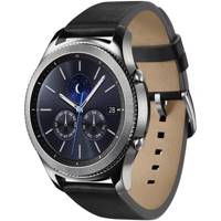 Samsung Gear S3 Classic SM-R770 Black Leather Smart Watch ساعت هوشمند سامسونگ مدل Gear S3 Classic SM-R770 Black Leather