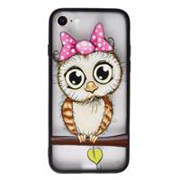 Kenzo Owl Pc Case For Iphone 7/8 کاور سخت دور ژله ای کنزو مدل Owl مناسب برای آیفون 7/8