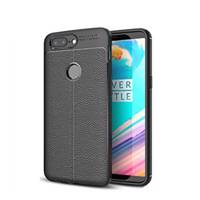 Auto Focus Jelly Case OnePlus 5T کاور ژله ای طرح چرم مناسب برای گوشی موبایل وان پلاس OnePlus 5T
