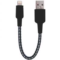 Energea Nylotough USB To Lightning Cable 16cm - کابل تبدیل USB به لایتنینگ انرجیا مدل Nylotough به طول 16 سانتی متر