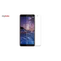 محافظ صفحه نمایش شیشه ای مدل تمپرد مناسب برای گوشی موبایل Nokia 7 Plus