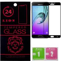 LION 3D Full Cover Glue Glass Screen Protector For Samsung A510/ A5 2016 محافظ صفحه نمایش شیشه ای لاین مدل 3D Full Cover مناسب برای گوشی سامسونگ A510/ A5 2016
