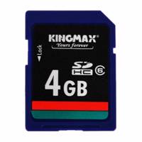 Kingmax Memory Card SDHC 4GB-Class 6 - کارت حافظه SDHC کینگ مکس کلاس 6 ظرفیت 4 گیگابایت