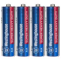 Westinghouse Super Heavy Duty AA Battery Pack of 4 - باتری قلمی وستینگهاوس مدل Super Heavy Duty بسته 4 عددی