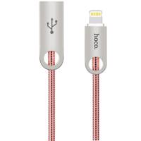 Hoco U8 USB To Lightning Cable 1m کابل تبدیل USB به لایتنینگ هوکو مدل U8 طول 1 متر