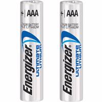 Energizer Ultimate Lithium AAA Battery 2pcs - باتری نیم قلمی انرجایزر مدل Ultimate Lithium بسته 2 عددی