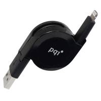Pqi Lightning i-Cable Retractable کابل پی کیو آی جمع شدنی لایتنینگ مدل i-Cable