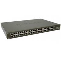 D-Link DES-1050G 48-Port 10/100Mbps Unmanaged Ethernet Switch + 210/100/1000Mbps Port سوییچ 48 پورت مگابیتی و رکمونت دی-لینک مدل DES-1050G همراه با 2 پورت گیگابیتی