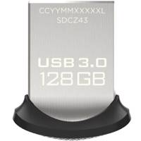 SanDisk Ultra Fit SDCZ43 USB 3.0 Flash Memory - 128GB - فلش مموری سن دیسک مدل Ultra Fit SDCZ43 USB 3.0 ظرفیت 128 گیگابایت