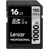 Lexar Professional UHS-II U3 Class 10 1000X 150MBps SDHC - 16GB - کارت حافظه SDHC لکسار مدل Professional کلاس 10 استاندارد UHS-II U3 سرعت 150MBps 1000X ظرفیت 16 گیگابایت