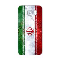 MAHOOT IRAN-flag Design Sticker for Samsung S6 برچسب تزئینی ماهوت مدل IRAN-flag Design مناسب برای گوشی Samsung S6