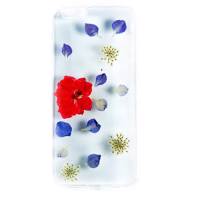 کاور ژله ای گالری شمرون حاوی گل خشک کد 5439 مناسب آیفون 6
