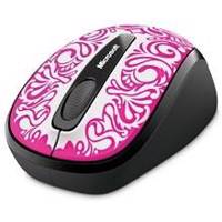 Microsoft Wireless Mobile Mouse 3500 Artist Pink ماوس مایکروسافت وایرلس موبایل 3500 آرتیست صورتی