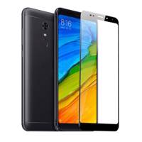 محافظ صفحه نمایش شیشه ای تمام چسب مدل 5D مناسب برای گوشی شیائومی Redmi 5 Plus