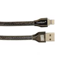 Earldom Black -01A USB To Lightning Cable 1m کابل تبدیل USB به لایتنینگ ارلدام مدل Black -01A به طول 1 متر