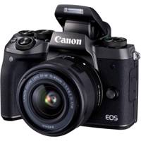 Canon EOS M5 Mirrorless Digital Camera With 15-45mm IS STM Lens دوربین دیجیتال بدون آینه کانن مدل EOS M5 به همراه لنز 15-45 میلی متر IS STM