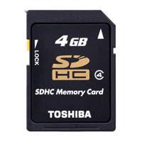 Toshiba SDHC Card 4GB Class 4 - کارت حافظه اس دی اچ سی توشیبا 4 گیگابایت کلاس 4