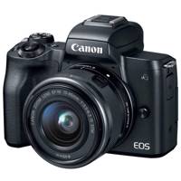 Canon EOS M50 Mirrorless Digital Camera With 15-45mm Lens دوربین دیجیتال بدون آینه کانن مدل EOS M50 به همراه لنز 15-45 میلی متر