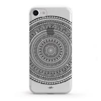 Black Mandala Hard Case Cover For iPhone 7/8 کاور سخت مدل Black Mandala مناسب برای گوشی موبایل آیفون 7 و 8