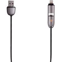 Energea Lumina USB To Lightning And microUSB Cable 1m - کابل تبدیل USB به لایتنینگ و microUSB انرجیا مدل Lumina به طول 1 متر