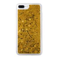 Luxury Case Floating Golden Glitter Cover For iPhone 7 Plus - کاور لاکچری کیس مدل Floating Golden Glitter مناسب برای گوشی موبایل iPhone 7 Plus