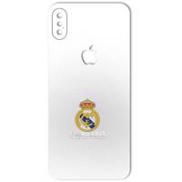 MAHOOT REAL MADRID Design Sticker for iPhone X برچسب تزئینی ماهوت مدل REAL MADRID Design مناسب برای گوشی iPhone X