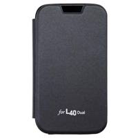 LG L40 Dual Flip Cover - کیف کلاسوری مناسب برای گوشی موبایل ال جی L40 دوال