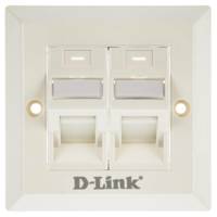 D-Link NFP-0WHI22 Dual Port Face Plate - فیس پلیت دو پورت دی-لینک مدل NFP-0WHI22