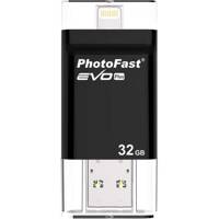 Photofast i-FlashDrive Evo Plus OTG Flash Memory - 32GB فلش مموری OTG فوتوفست مدل i-FlashDrive Evo Plus ظرفیت 32 گیگابایت