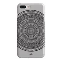 Black Mandala Hard Case Cover For iPhone 7 plus/8 Plus کاور سخت مدل Black Mandala مناسب برای گوشی موبایل آیفون 7 پلاس و 8 پلاس