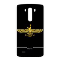 MAHOOT Farvahar Design Sticker for LG G3 برچسب تزئینی ماهوت مدل Farvahar Design مناسب برای گوشی LG G3