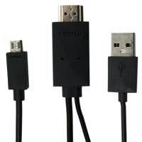 MHL To HDMI Cable 1.8m کابل تبدیل MHL به HDMI طول 1.8 متر