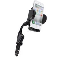 Car Charger Holder Power Mount 3.1 ZY-501 پایه نگهدارنده و شارژر موبایل پاور مونت 3.1 ZY-501