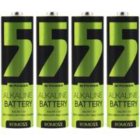 Romoss Alkaline AA Battery Pack of 4 - باتری قلمی روموس مدل Alkaline بسته 4 عددی