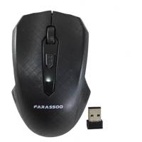 Farassoo FOM-1480RF BLACK Wireless Mouse ماوس بی سیم فراسو مدل FOM-1480RF BLACK