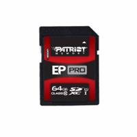 Patriot EP Pro 64GB UHS-1 SDXC Memory Card کارت حافظه SDXC پتریوت مدلEP Pro کلاس 10 UHS-1 ظرفیت 64 گیگابایت