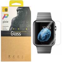 Pixie 2.5D Full Glue Glass Screen Protector For Apple Watch 38mm محافظ صفحه نمایش تمام چسب شیشه ای پیکسی مدل 2.5D مناسب اپل واچ سایز 38 میلی متر