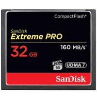 SanDisk Extreme Pro CompactFlash 1067X 160MBps - 32GB کارت حافظه CompactFlash سن دیسک مدل Extreme Pro سرعت 1067X 160MBps ظرفیت 32 گیگابایت