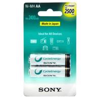 Sony NH-AA-B2GN Rechargeable AA Batteryack of 2 - باتری قابل‌ شارژ قلمی سونی مدل NH-AA-B2GN بسته‌ی 2 عددی
