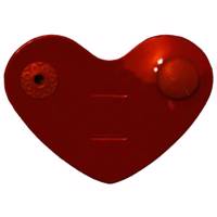 Looper Button Heart Handsfree Cable Organizer - نگهدارنده کابل هندزفری لوپر مدل Button Heart