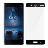 Tempered Full Cover Glass Screen Protector For nokia 6 محافظ صفحه نمایش شیشه ای تمپرد مدل Full Cover مناسب برای گوشی موبایل نوکیا 6