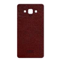 MAHOOT Natural Leather Sticker for Samsung A7 برچسب تزئینی ماهوت مدلNatural Leather مناسب برای گوشی Samsung A7