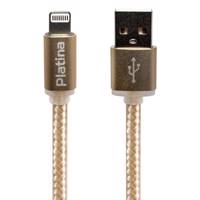 Platina Nylon USB To Lightning Cable 3m کابل تبدیل USB به لایتنینگ پلاتینا مدل Nylon به طول 3 متر