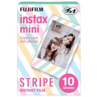 Fujifilm Instax Mini Stripe Film فیلم مخصوص دوربین فوجی فیلم اینستکس مینی مدل Stripe